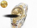 DateJust 36 126233 Clean 1:1 Best Edition 904L Steel YG Diamonds Dial on SS/YG Jubilee Bracelet VR3235