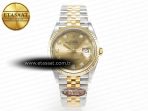 DateJust 36 126233 Clean 1:1 Best Edition 904L Steel YG Diamonds Dial on SS/YG Jubilee Bracelet VR3235 - Görsel 3