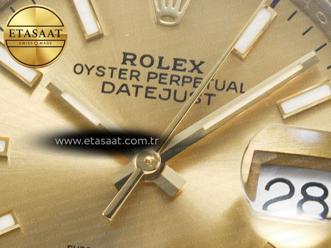 DateJust 36 126233 Clean 1:1 Best Edition 904L Steel YG Stick Dial on SS/YG Jubilee Bracelet VR3235 - Görsel 10