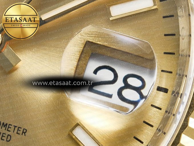 DateJust 36 126233 Clean 1:1 Best Edition 904L Steel YG Stick Dial on SS/YG Jubilee Bracelet VR3235 - Görsel 11