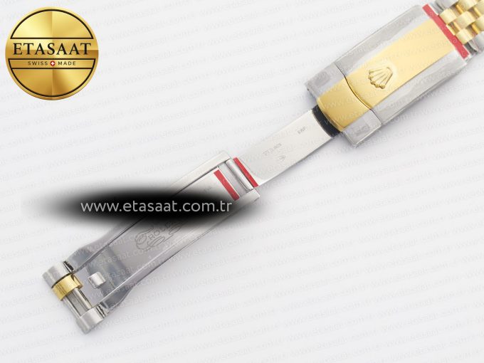 DateJust 36 126233 Clean 1:1 Best Edition 904L Steel YG Stick Dial on SS/YG Jubilee Bracelet VR3235 - Görsel 31