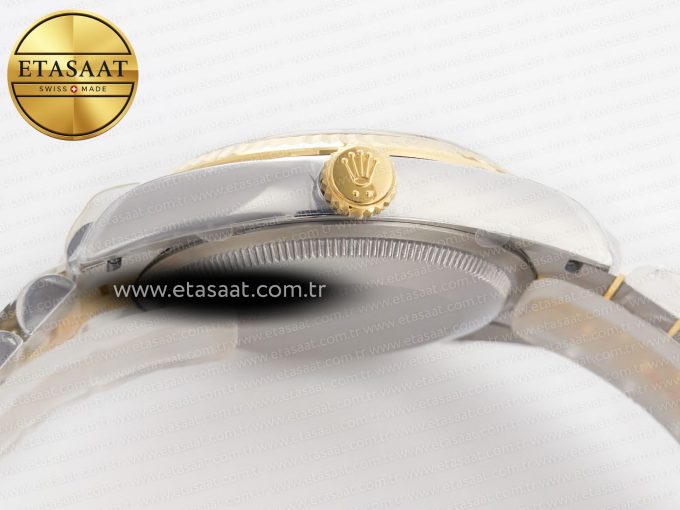 DateJust 36 126233 Clean 1:1 Best Edition 904L Steel YG Textured Diamonds Dial on SS/YG Jubilee Bracelet VR3235 - Görsel 15