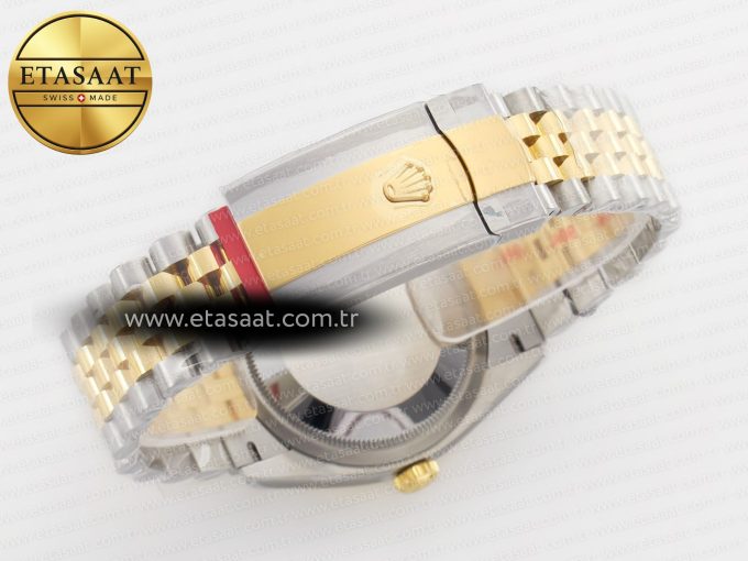 DateJust 36 126233 Clean 1:1 Best Edition 904L Steel YG Textured Diamonds Dial on SS/YG Jubilee Bracelet VR3235 - Görsel 16