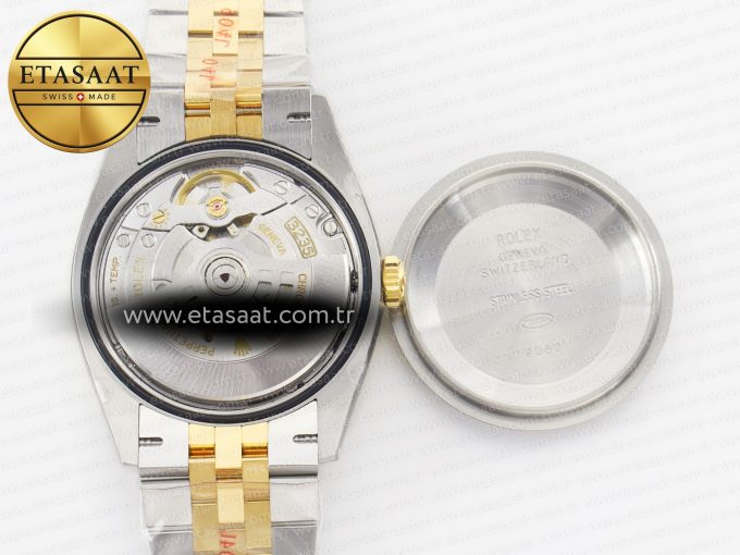 DateJust 36 126233 Clean 1:1 Best Edition 904L Steel YG Textured Diamonds Dial on SS/YG Jubilee Bracelet VR3235 - Görsel 18