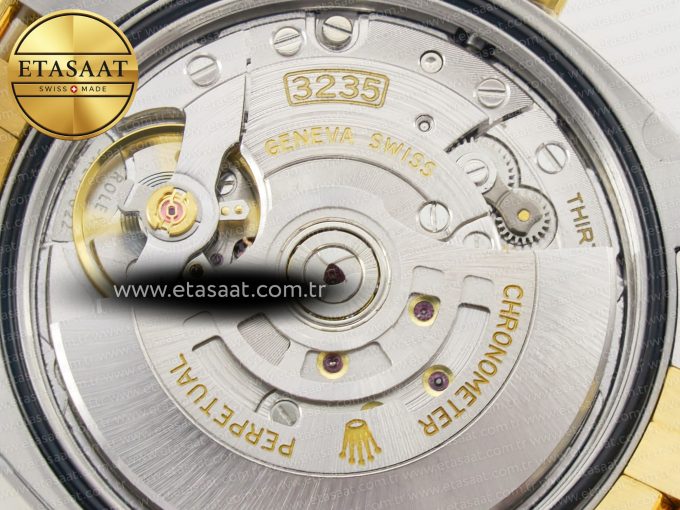DateJust 36 126233 Clean 1:1 Best Edition 904L Steel YG Textured Diamonds Dial on SS/YG Jubilee Bracelet VR3235 - Görsel 22