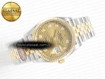 DateJust 36 126233 Clean 1:1 Best Edition 904L Steel YG Textured Diamonds Dial on SS/YG Jubilee Bracelet VR3235 - Görsel 8