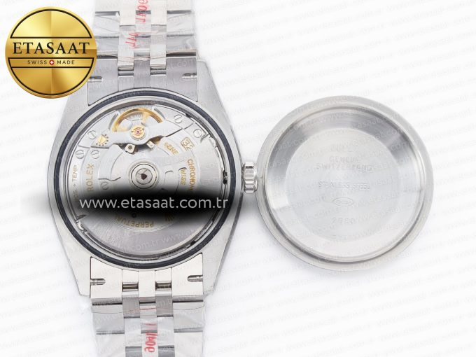 DateJust 36 126234 904L SS Clean 1:1 Best Edition Fluted Bezel Black Dial on Jubilee Bracelet VR3235 - Görsel 18