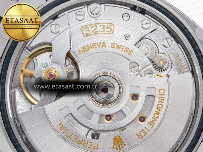 DateJust 36 126234 904L SS Clean 1:1 Best Edition Fluted Bezel Black Dial on Jubilee Bracelet VR3235 - Görsel 21