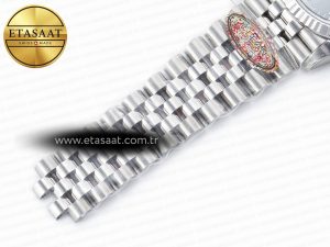 DateJust 36 126234 904L SS Clean 1:1 Best Edition Fluted Bezel Black Dial on Jubilee Bracelet VR3235 - Görsel 26