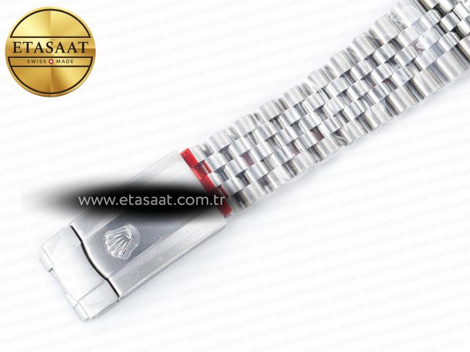 DateJust 36 126234 904L SS Clean 1:1 Best Edition Fluted Bezel Black Dial on Jubilee Bracelet VR3235 - Görsel 27