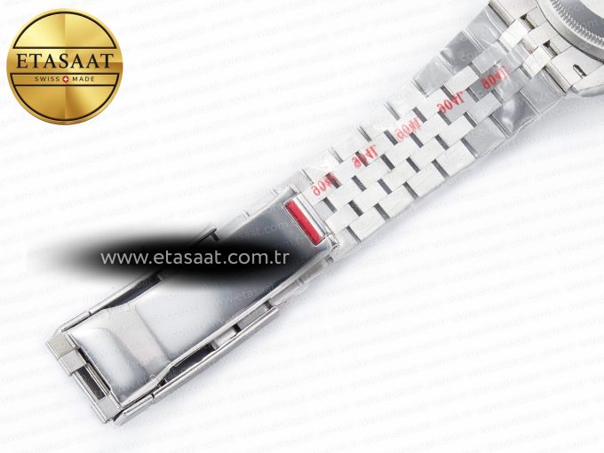 DateJust 36 126234 904L SS Clean 1:1 Best Edition Fluted Bezel Black Dial on Jubilee Bracelet VR3235 - Görsel 28