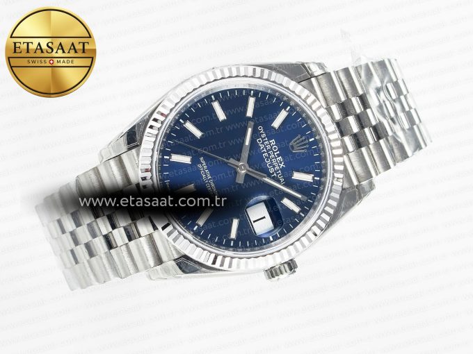 DateJust 36 126234 904L SS VSF 1:1 Best Edition Blue Dial on Jubilee Bracelet VS3235 - Görsel 8