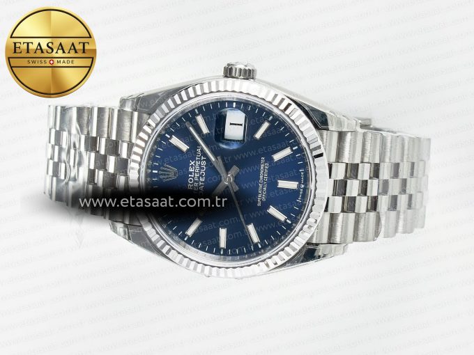 DateJust 36 126234 904L SS VSF 1:1 Best Edition Blue Dial on Jubilee Bracelet VS3235 - Görsel 9