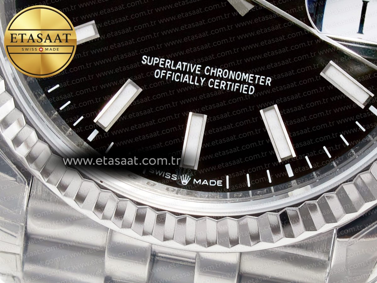 DateJust 36 SS 116234 VSF 1:1 Best Edition 904L Steel Black Stick Dial on Jubilee Bracelet VS3135 - Görsel 13
