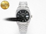 DateJust 36 SS 116234 VSF 1:1 Best Edition 904L Steel Black Stick Dial on Jubilee Bracelet VS3135 - Görsel 3