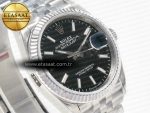 DateJust 36 SS 116234 VSF 1:1 Best Edition 904L Steel Black Stick Dial on Jubilee Bracelet VS3135 - Görsel 5
