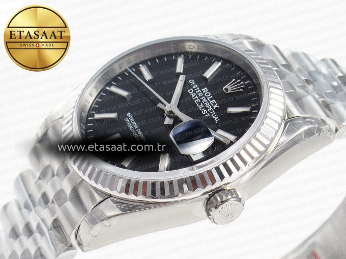 DateJust 36 SS 116234 VSF 1:1 Best Edition 904L Steel Black Stick Dial on Jubilee Bracelet VS3135 - Görsel 6