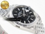 DateJust 36 SS 116234 VSF 1:1 Best Edition 904L Steel Black Stick Dial on Jubilee Bracelet VS3135 - Görsel 7
