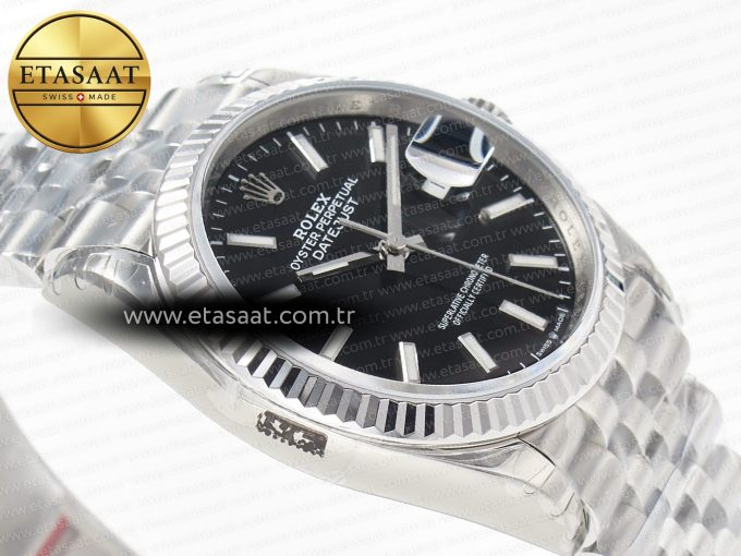 DateJust 36 SS 116234 VSF 1:1 Best Edition 904L Steel Black Stick Dial on Jubilee Bracelet VS3135 - Görsel 7