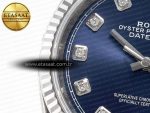 DateJust 36 SS 116234 VSF 1:1 Best Edition 904L Steel Blue Diamonds Dial on Jubilee Bracelet VS3135 - Görsel 10