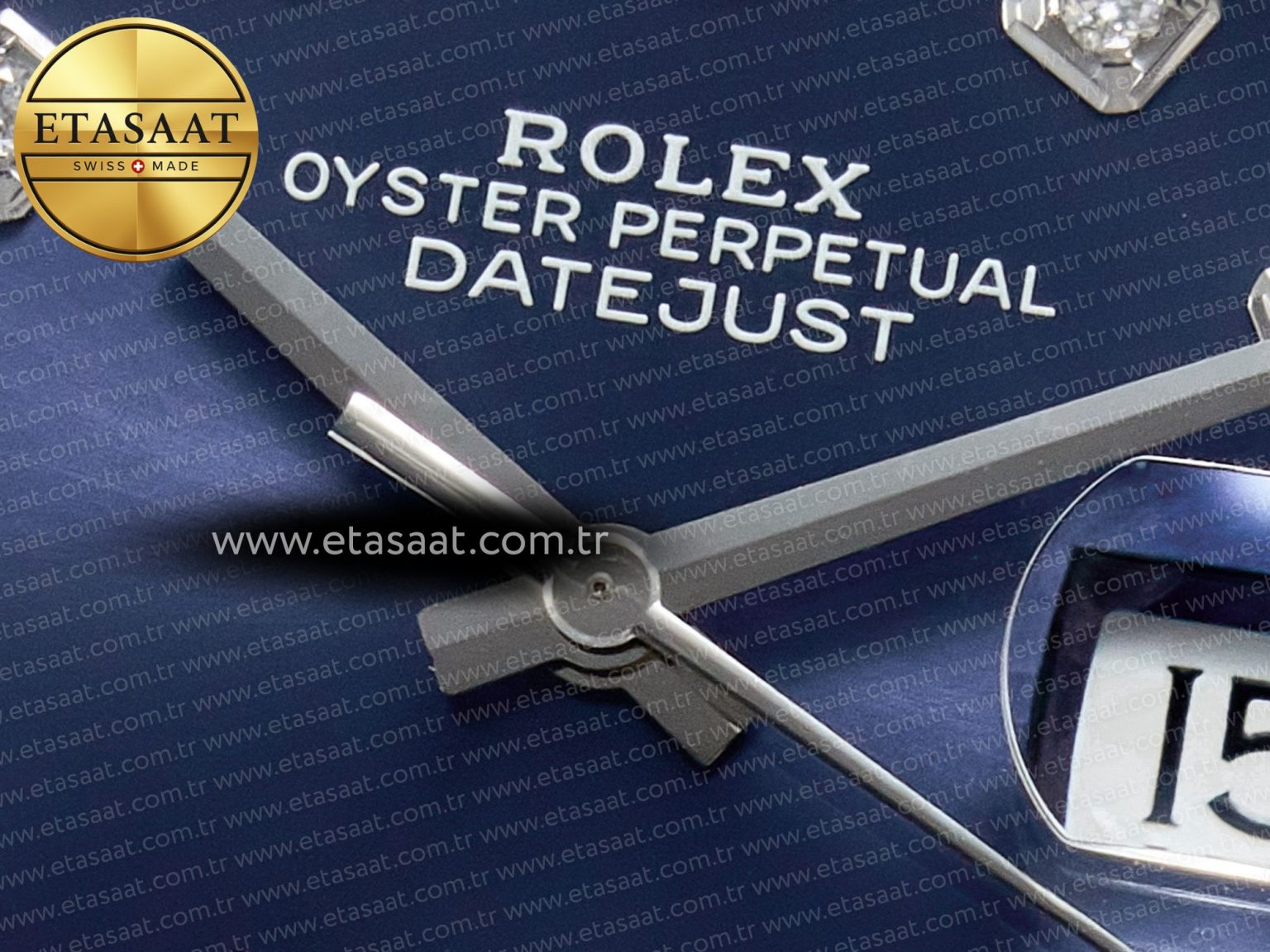 DateJust 36 SS 116234 VSF 1:1 Best Edition 904L Steel Blue Diamonds Dial on Jubilee Bracelet VS3135 - Görsel 11