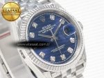 DateJust 36 SS 116234 VSF 1:1 Best Edition 904L Steel Blue Diamonds Dial on Jubilee Bracelet VS3135 - Görsel 5