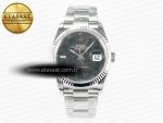 DateJust 36 SS 116234 VSF 1:1 Best Edition 904L Steel Gray Green Roman Dial on oyster Bracelet VS3235 - Görsel 3