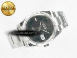 DateJust 36 SS 116234 VSF 1:1 Best Edition 904L Steel Gray Green Roman Dial on oyster Bracelet VS3235 - Görsel 8