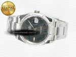 DateJust 36 SS 116234 VSF 1:1 Best Edition 904L Steel Gray Green Roman Dial on oyster Bracelet VS3235 - Görsel 9