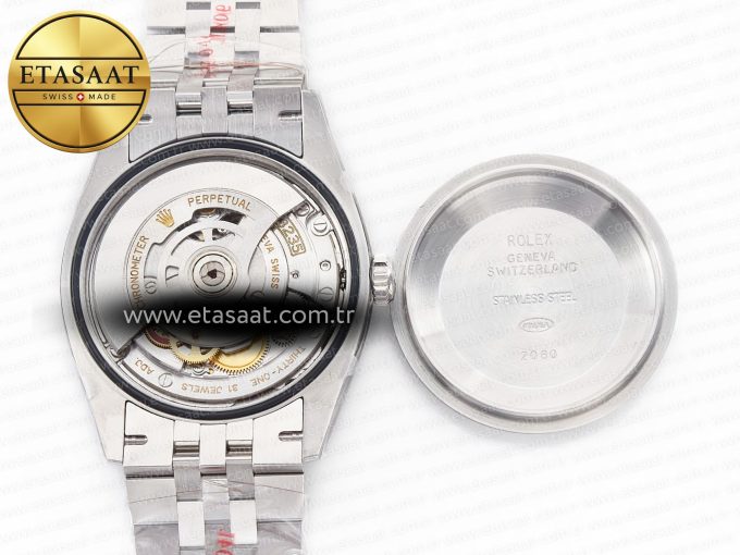 DateJust 36MM 126234 SS Clean 1:1 Best Edition Blue Fluted Dial on SS Jubilee Bracelet VR3235 - Görsel 17