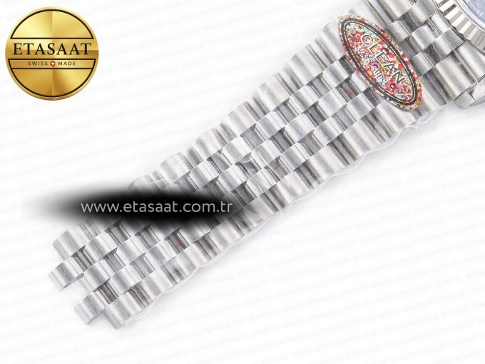 DateJust 36MM 126234 SS Clean 1:1 Best Edition Blue Fluted Dial on SS Jubilee Bracelet VR3235 - Görsel 25