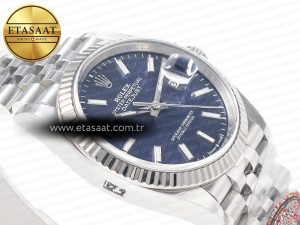 DateJust 36MM 126234 SS Clean 1:1 Best Edition Blue Fluted Dial on SS Jubilee Bracelet VR3235 - Görsel 6