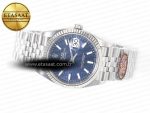 DateJust 36MM 126234 SS Clean 1:1 Best Edition Blue Fluted Dial on SS Jubilee Bracelet VR3235 - Görsel 8