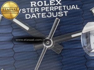 DateJust 36MM 126234 SS Clean 1:1 Best Edition Blue Fluted Dial on SS Jubilee Bracelet VR3235 - Görsel 9