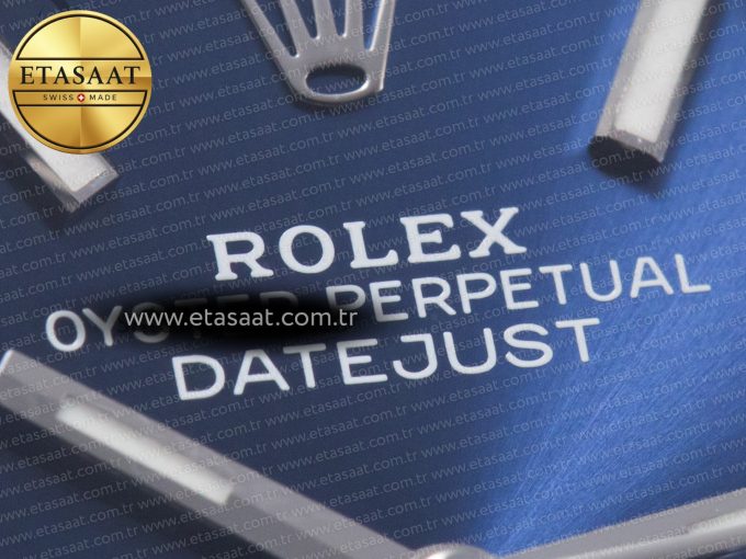 DateJust 41 126330 904L SS VSF 1:1 Best Edition Blue Dial on Bracelet VS3235 - Görsel 10