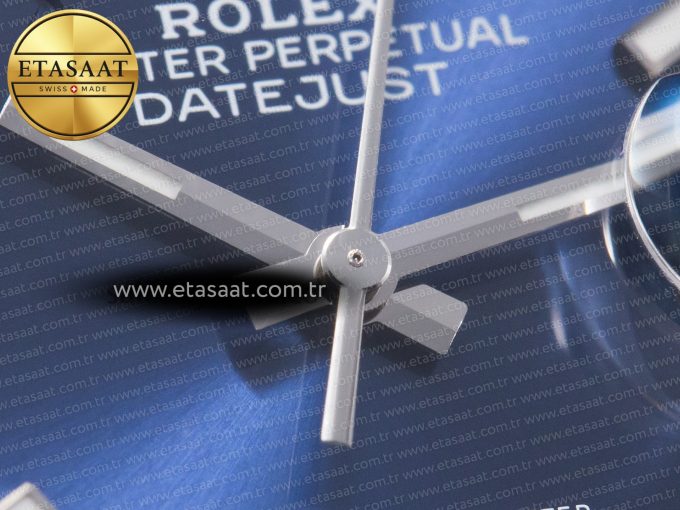 DateJust 41 126330 904L SS VSF 1:1 Best Edition Blue Dial on Bracelet VS3235 - Görsel 11