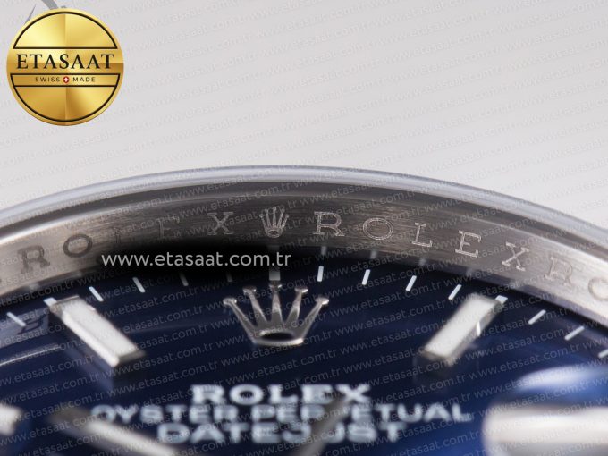 DateJust 41 126330 904L SS VSF 1:1 Best Edition Blue Dial on Bracelet VS3235 - Görsel 7