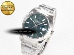 DateJust 41 126330 904L SS VSF 1:1 Best Edition Green Dial on Oyster Bracelet VS3235 - Görsel 2