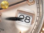 DateJust 41 126331 904L SS/RG Clean 1:1 Best Edition Steel Silver Diamond Stick Dial on Jubilee Bracelet VR3235 - Görsel 12