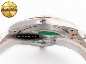 DateJust 41 126331 904L SS/RG Clean 1:1 Best Edition Steel Silver Diamond Stick Dial on Jubilee Bracelet VR3235 - Görsel 14