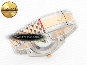 DateJust 41 126331 904L SS/RG Clean 1:1 Best Edition Steel Silver Diamond Stick Dial on Jubilee Bracelet VR3235 - Görsel 16