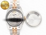 DateJust 41 126331 904L SS/RG Clean 1:1 Best Edition Steel Silver Diamond Stick Dial on Jubilee Bracelet VR3235 - Görsel 18