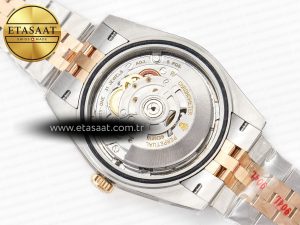 DateJust 41 126331 904L SS/RG Clean 1:1 Best Edition Steel Silver Diamond Stick Dial on Jubilee Bracelet VR3235 - Görsel 19