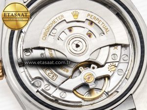 DateJust 41 126331 904L SS/RG Clean 1:1 Best Edition Steel Silver Diamond Stick Dial on Jubilee Bracelet VR3235 - Görsel 20