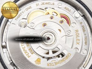 DateJust 41 126331 904L SS/RG Clean 1:1 Best Edition Steel Silver Diamond Stick Dial on Jubilee Bracelet VR3235 - Görsel 21