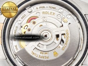 DateJust 41 126331 904L SS/RG Clean 1:1 Best Edition Steel Silver Diamond Stick Dial on Jubilee Bracelet VR3235 - Görsel 22