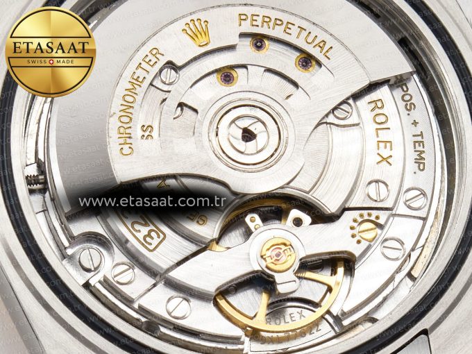 DateJust 41 126331 904L SS/RG Clean 1:1 Best Edition Steel Silver Diamond Stick Dial on Jubilee Bracelet VR3235 - Görsel 24
