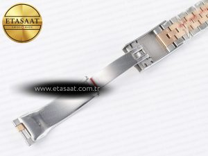 DateJust 41 126331 ARF 1:1 Best Edition 904L Steel Black Dial on SS/RG Jubilee Bracelet SH3235（Gain Weight） - Görsel 30