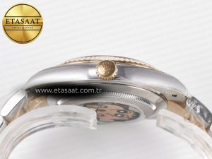 DateJust 41 126331 ARF 1:1 Best Edition 904L Steel Black Dial on SS/RG Oyster Bracelet SH3235（Gain Weight） - Görsel 16