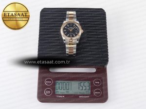 DateJust 41 126331 ARF 1:1 Best Edition 904L Steel Black Dial on SS/RG Oyster Bracelet SH3235（Gain Weight） - Görsel 35